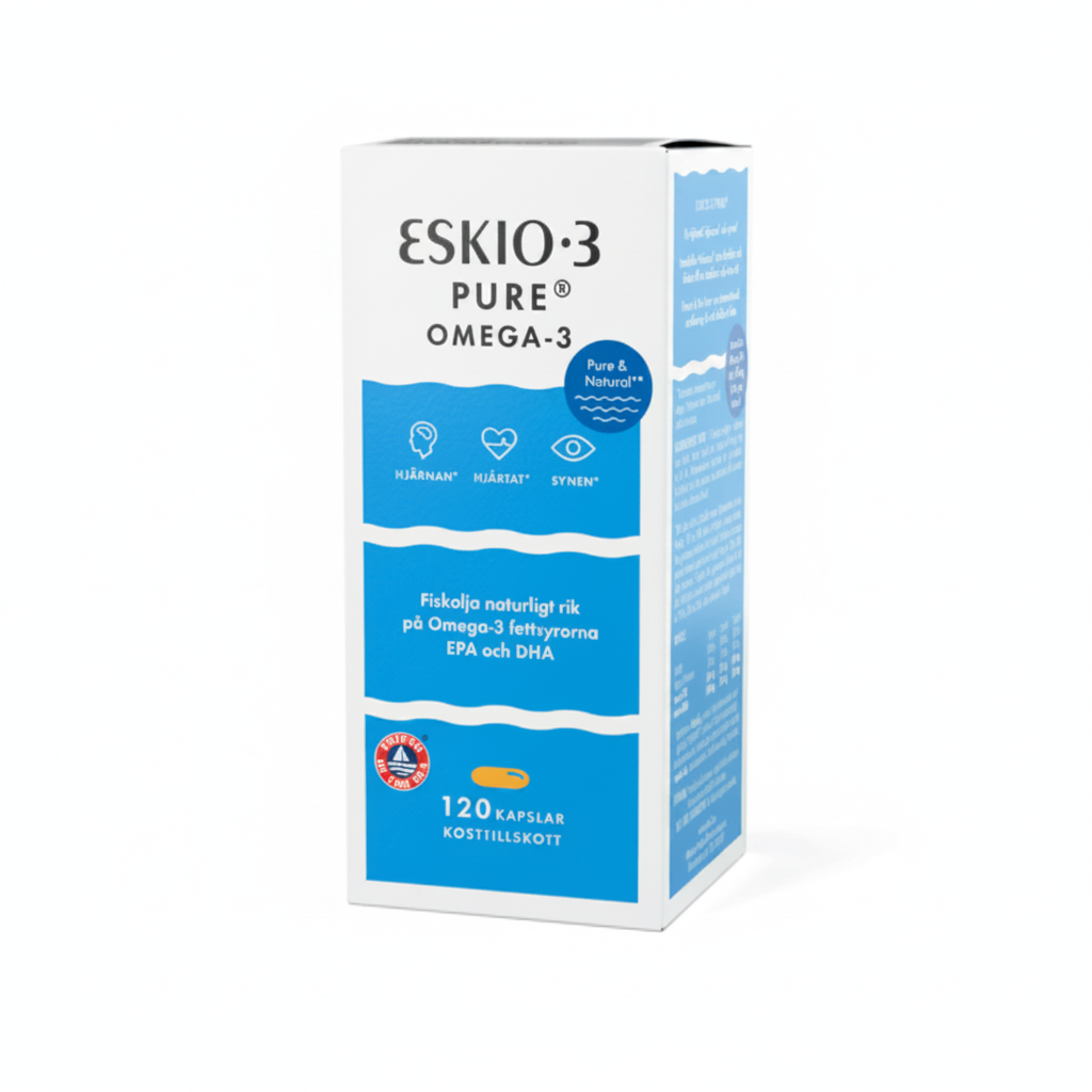 Eskio-3   純魚油  膠囊    120 顆