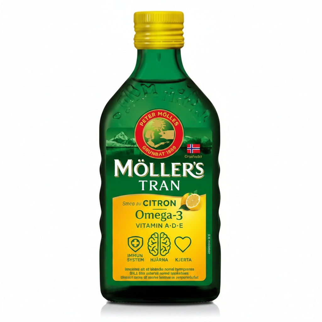 Möllers 鱈魚肝油 250 毫升    3 瓶